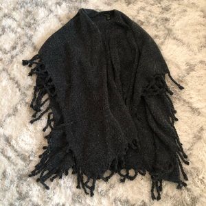 Urban Outfitters open front poncho